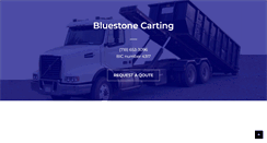 Desktop Screenshot of bluestonecarting.com